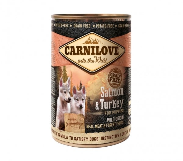 Carnilove Welpen Hund Lachs &amp; Pute 400g Dose ️lich Willkommen im