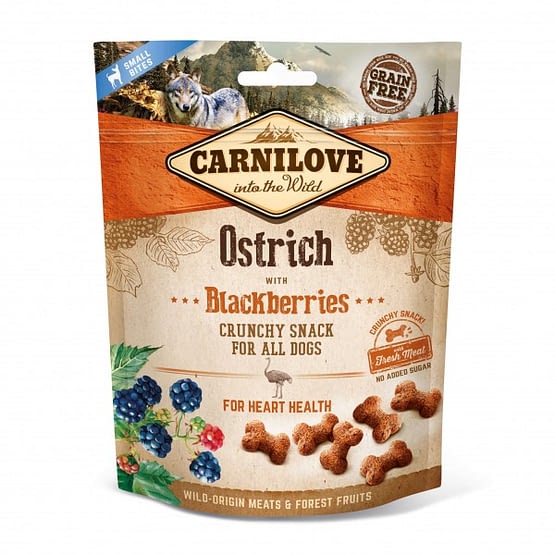 Carnilove Hund Crunchy Snack Strauß &amp; Brombeere 200g ️lich